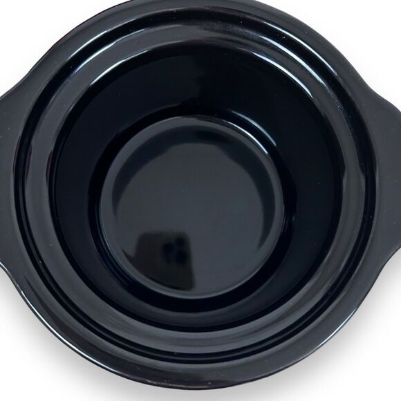 Mickey Mini Mouse Crockpot Dipper Mini Size 20 Oz. Stoneware Icon Ears Disney - Picture 5 of 10